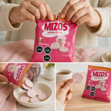 Galletas de Arroz con Cobertura de Yogurt Frutilla Mizos Caja 28 Un de 25 g