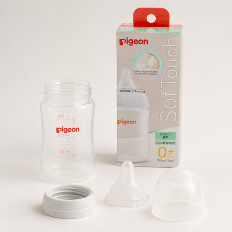 Mamadera Softouch Pigeon Blanco 160 ml