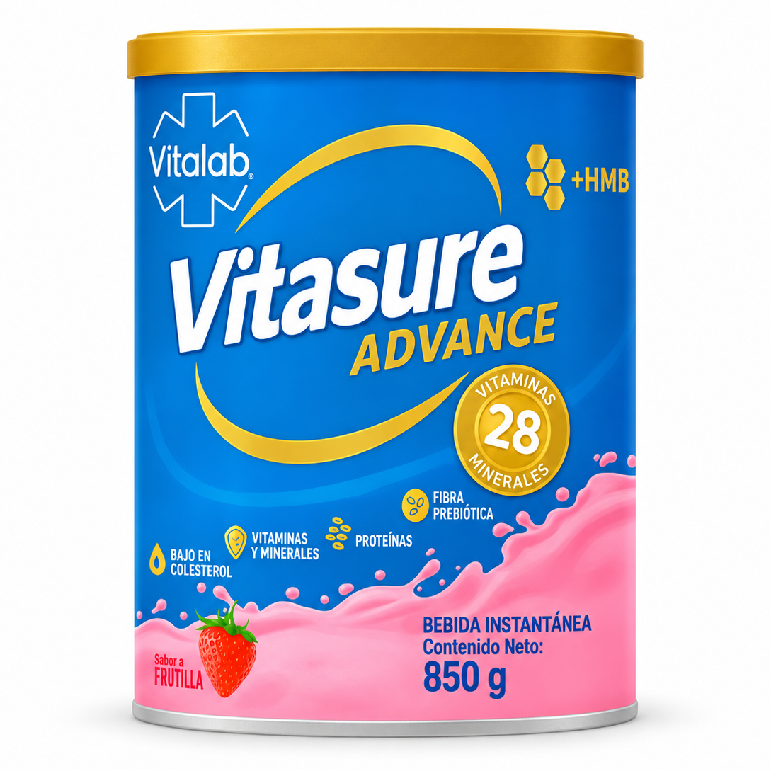 Vitasure Advance Sabor Frutilla Vitalab 850 g