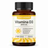 Vitamina D3 800 UI Nutracore 120 Cáps