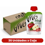 Compota Manzana Mifrut Vivo Caja 36 Un de 90 g