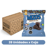 Galletas de Arroz Chocolate Avellana Mizos Caja 28 Un de 25 g