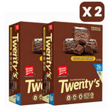 Barras de Proteína Twenty's Choco Brownie 12 Un de 60 g