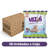 Galletas de Arroz Integral Mizos Sabor Arándano Caja 28 Un de 25 g