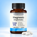 Bisglicinato de Magnesio 1200 mg Nutracore 90 Cáps
