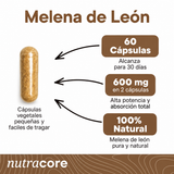 Melena de León 600 mg Nutracore 60 Cáps