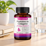 Péptidos de Colágeno con Biotina y Vitamina C Nutracore 90 Cáps