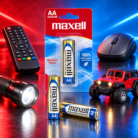 Pack Pilas Alcalinas Maxell AA 50 Un