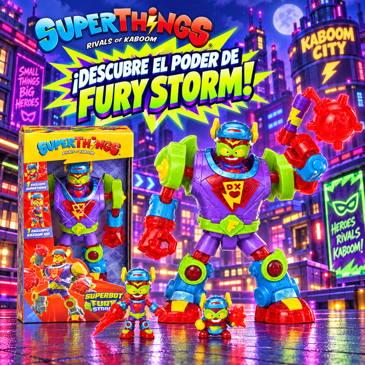 Super Zings Superbot Fury Storm