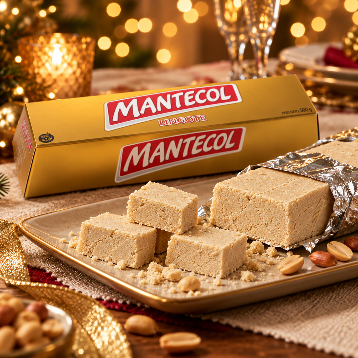 Mantecol Barra Lingote 500 g