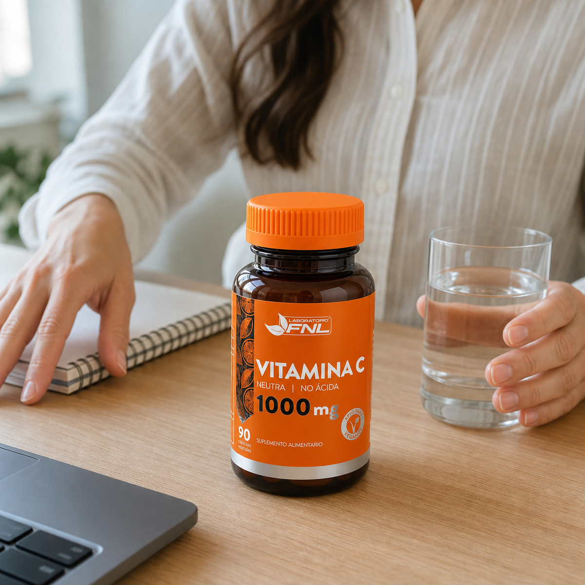 Vitamina C FNL 90 Cáps