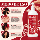 Gel Definidor de Rizos Fijación Extra Fuerte Ouidad 1 Litro