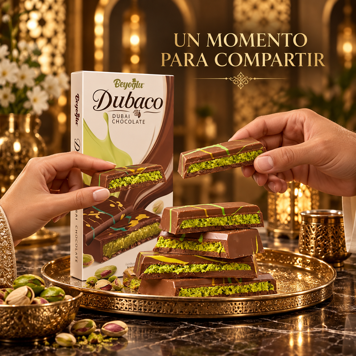 Chocolate Pistacho Dubaco 95 g