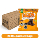 Galletas de Arroz Chocolate Naranja Mizos Caja 28 Un de 25 g