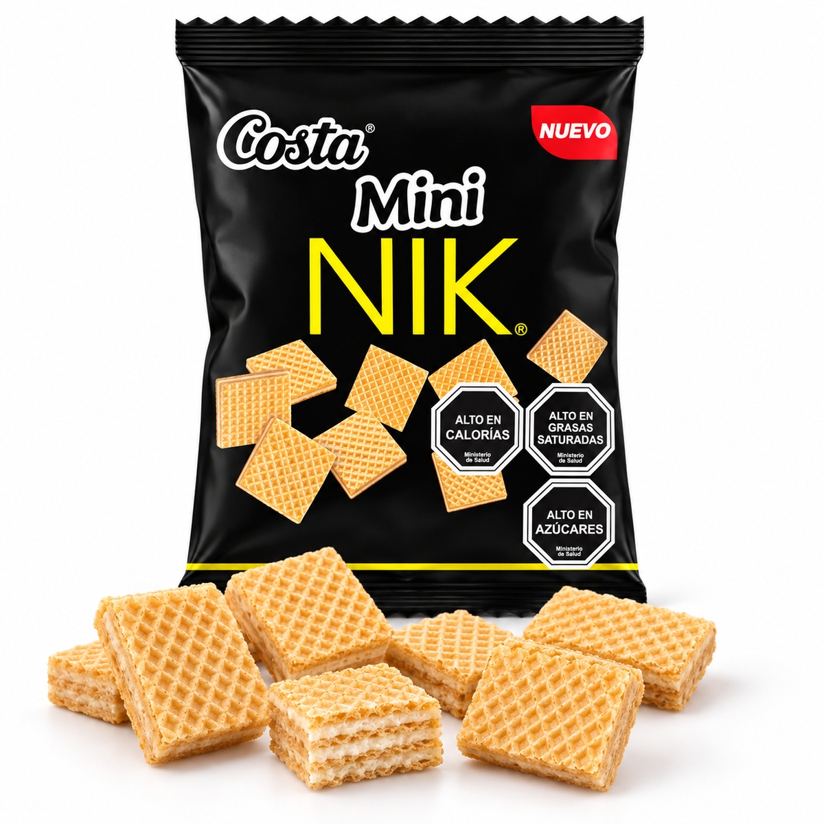 Galleta Mini Nik Costa Caja 30 Un de 30 g