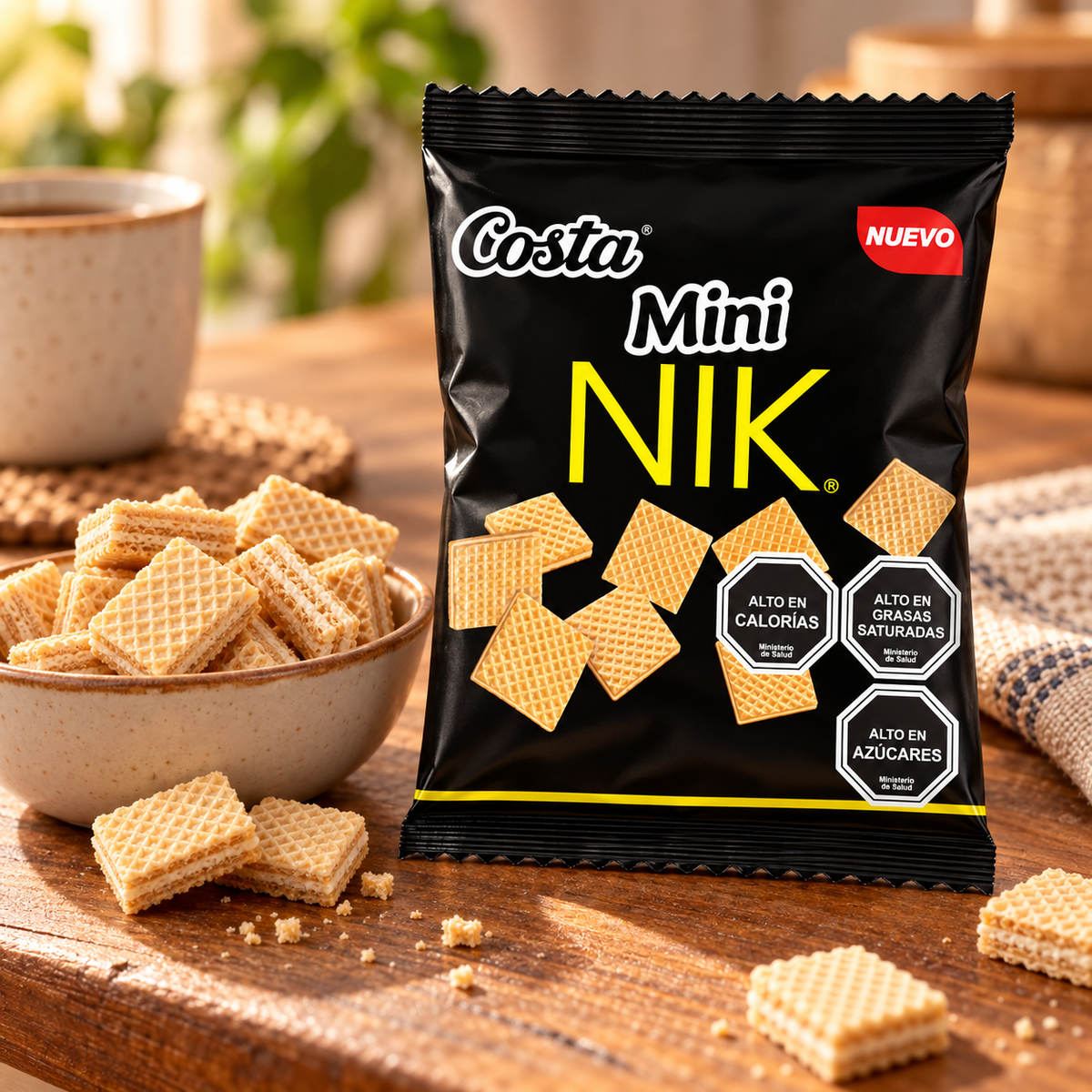 Galleta Mini Nik Costa Caja 30 Un de 30 g