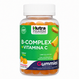 B-Complex + Vit C Gomitas Sabor Piña NutraPharm 60 Un