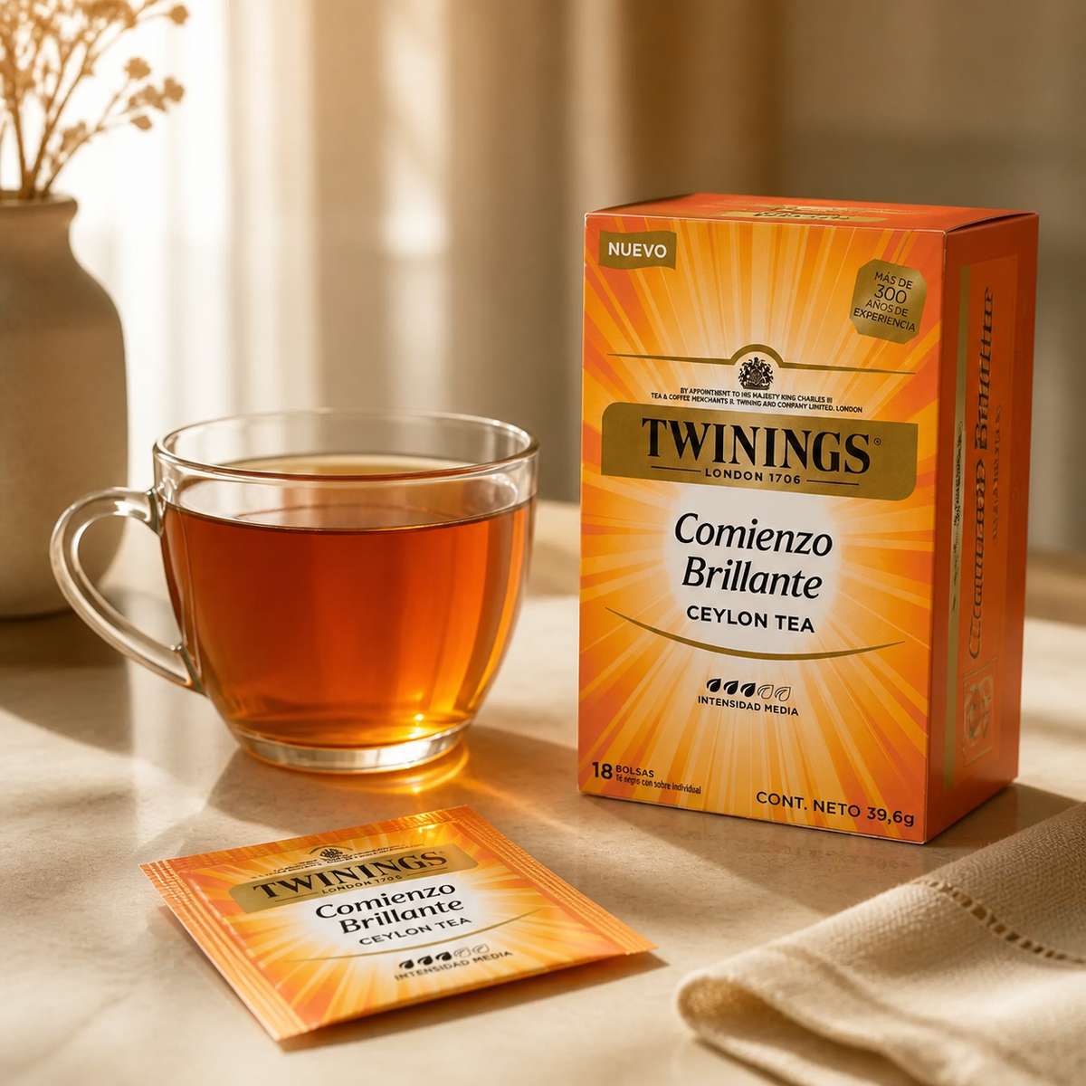 Té Ceylon Tea Twinings 18 Bolsitas