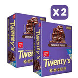 Barras Proteína Choco Fudge Twenty's 12 Un de 60 g