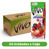 Néctar de Berries Vivo Caja 24 Un de 190 ml
