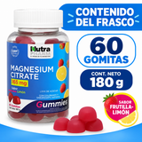 Citrato de Magnesio Gomitas de Frambuesa Nutrapharm 60 Un