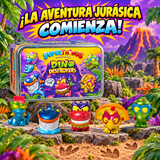 Super Zings Dino Destroyers Lata con 5 Figuras Exclusivas