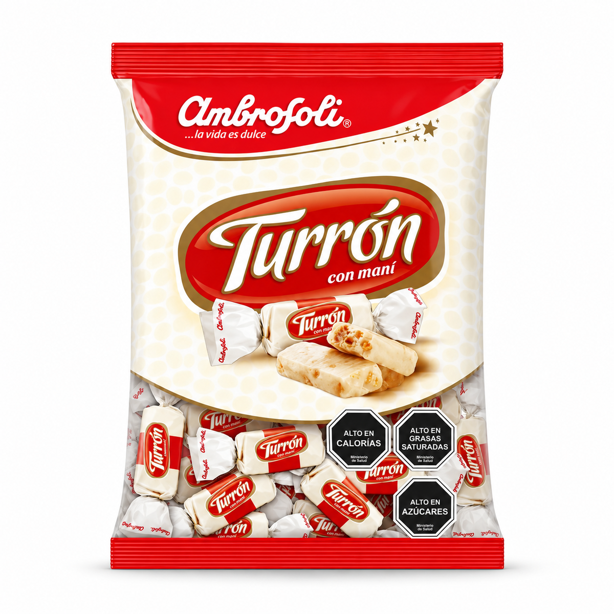 Caramelo Miniturrón Ambrosoli 300 g