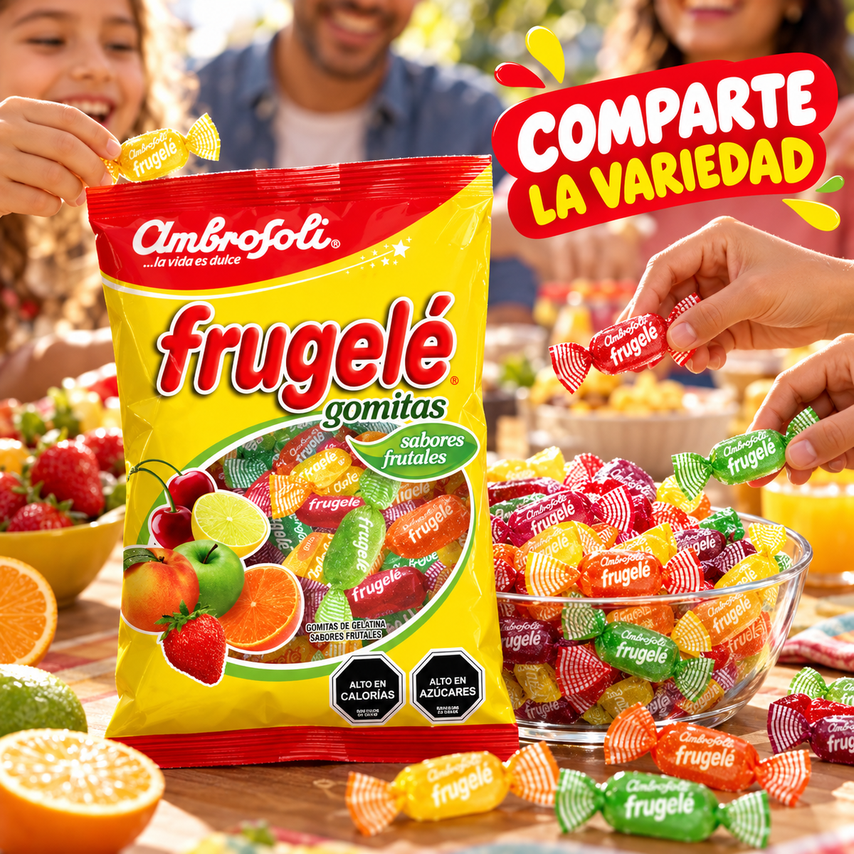 Gomitas Frugelé Ambrosoli 430 g