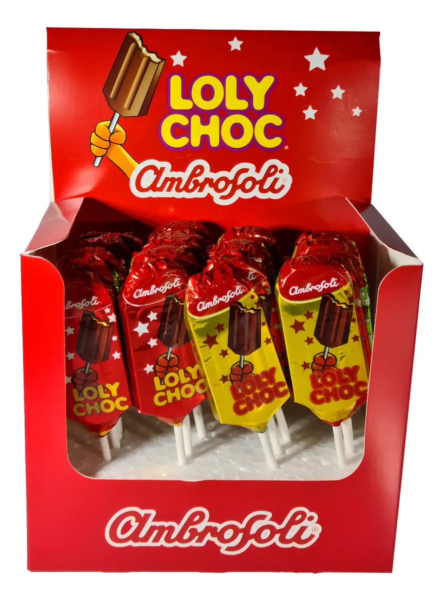 Paleta de Chocolate Loly Choc 24 Un