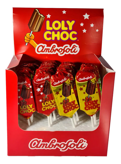 Paleta de Chocolate Loly Choc 24 Un