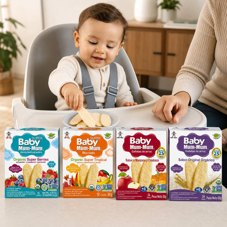 Galletas de Arroz Baby Mum-Mum Variedades Pack x4