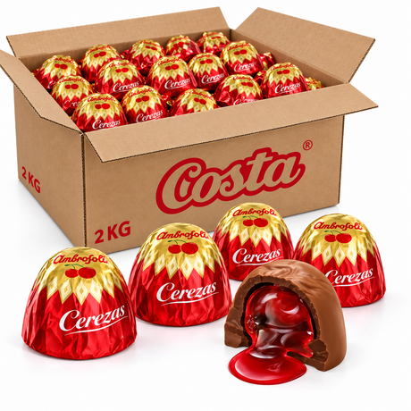 Bombones Cerezas al Coñac Ambrosoli 2 Kg