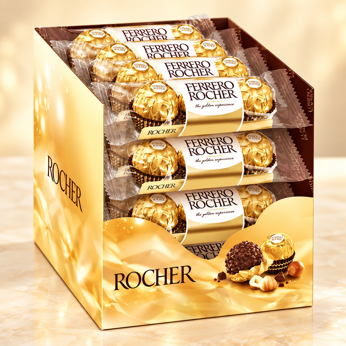 Bombones Ferrero Rocher 3 Un Pack x16