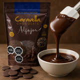 Cobertura De Chocolate Caravella Alfajor Semi Amargo 1 kg