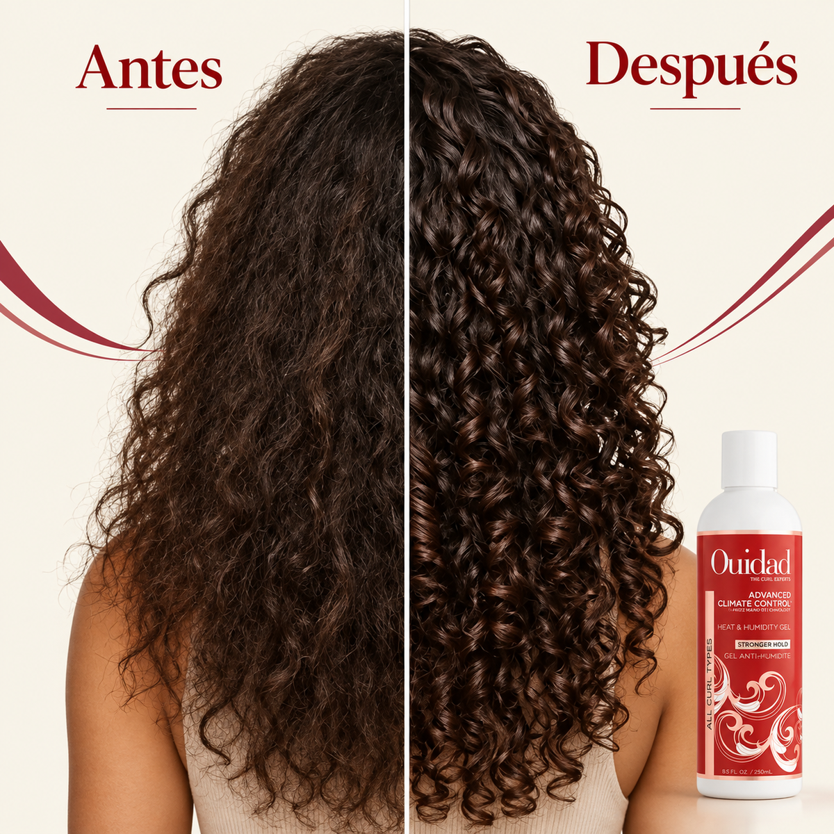 Gel Modelador Extra Fuerte Ouidad 250 ml