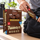 Barras de Proteína Twenty's Choco Brownie 12 Un de 60 g