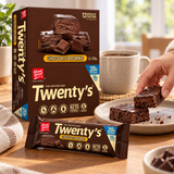 Barras de Proteína Twenty's Choco Brownie 12 Un de 60 g