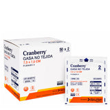 Gasa Estéril 7.5x7.5cm No Tejida Cramberry 50 Sobres