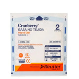 Gasa Estéril 10x10cm No Tejida Cranberry 50 Sobres