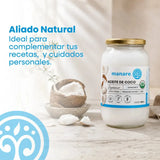 Aceite de Coco Orgánico Extra Virgen Manare 1 Litro