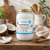 Aceite de Coco Orgánico Extra Virgen Manare 1 Litro