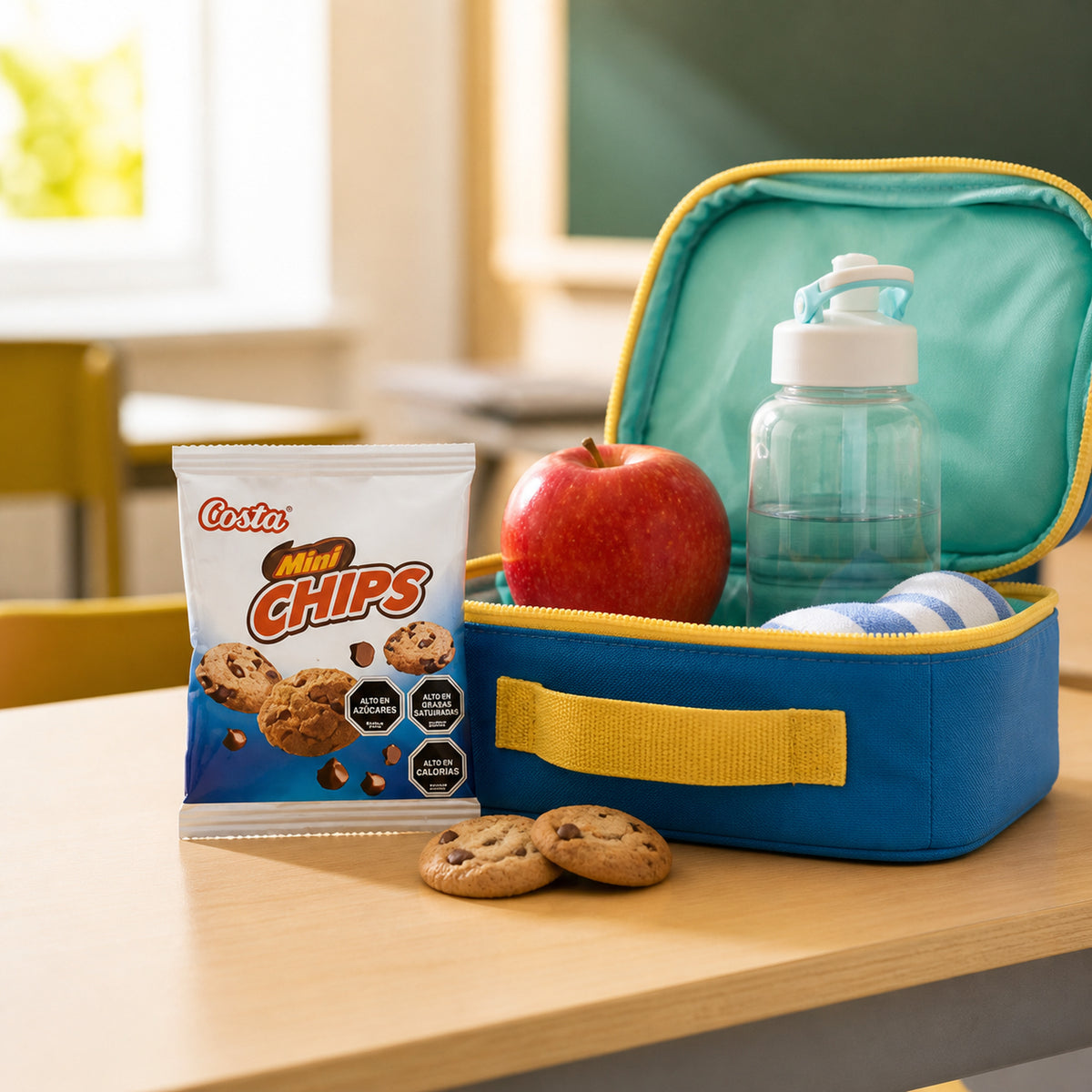 Galleta Mini Choco Chips Costa 30 Un