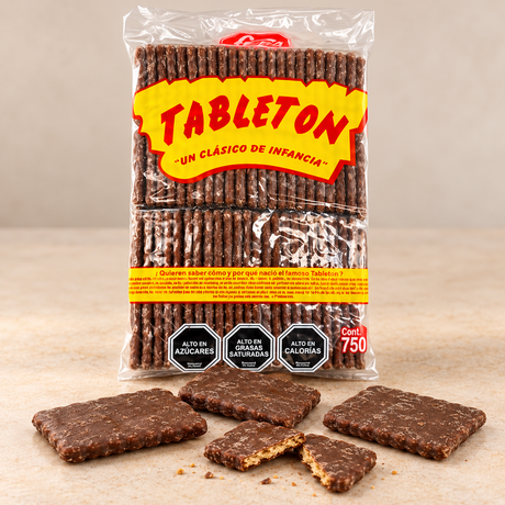 Galletas Cubiertas de Chocolate Tabletón Fruna 750 g