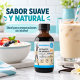 Extracto de Vainilla Natural Sin Alcohol Manare 59 ml