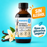 Extracto de Vainilla Natural Sin Alcohol Manare 59 ml