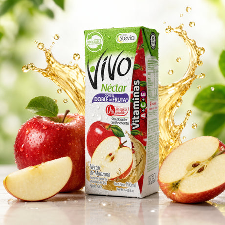 Néctar de Manzana Vivo Caja 24 Un de 190 ml