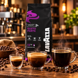 Café en Grano Italiano Gusto Forte Lavazza 1 kg