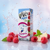 Agua de Frambuesa Vivo Caja 24 Un de 190 ml