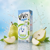 Agua Saborizada de Pera Vivo Caja 24 Un de 190 ml