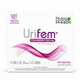 Urifem Cranberry 360 mg Nutrapharm 60 Cáps